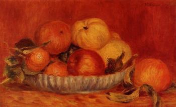 Pierre Auguste Renoir : Still Life with Apples and Oranges